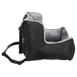 TRIXIE Fotelik fotel samochodowy dla psa (50 x 40 x 50 cm) - czarny / szary