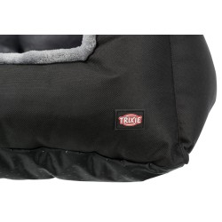 TRIXIE Fotelik fotel samochodowy dla psa (50 x 40 x 50 cm) - czarny / szary