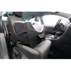 TRIXIE Siedzisko samochodowe / Fotelik samochodowy (41 × 39 × 42 cm) - czarno / szare