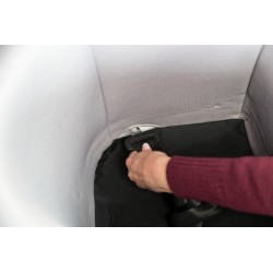 TRIXIE Siedzisko samochodowe / Fotelik samochodowy (41 × 39 × 42 cm) - czarno / szare