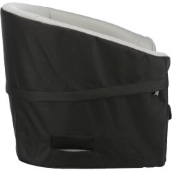 TRIXIE Siedzisko samochodowe / Fotelik samochodowy (41 × 39 × 42 cm) - czarno / szare