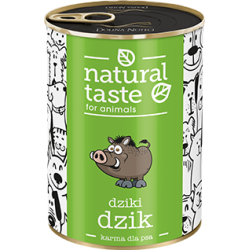 DOLINA NOTECI NATURAL TASTE Dziki Dzik 400g 12x 400g