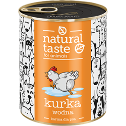 DOLINA NOTECI NATURAL TASTE Kurka Wodna 800g 12x 800g