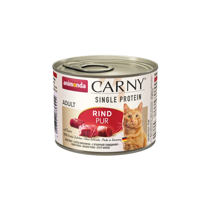 ANIMONDA Carny Adult Single Protein - Wołowina 200g 24x 200g