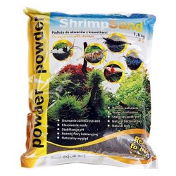 AQUA ART Shrimp Sand Powder  - podłoże do krewetkarium 1,8kg (czarne)