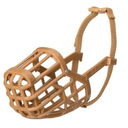 BASKERVILLE Anti Scavenge Classic beżowy - kaganiec dla ras o dłuższym pysku 9