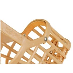 BASKERVILLE Anti Scavenge Classic beżowy - kaganiec dla ras o dłuższym pysku 10