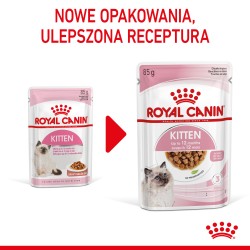 ROYAL CANIN Kitten Instinctive karma mokra w sosie dla kociąt do 12 miesiąca życia 24x 85g