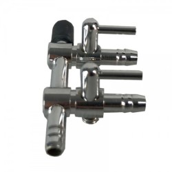 AQUA NOVA Zaworek metalowy NV-S2 (2 wyjścia)