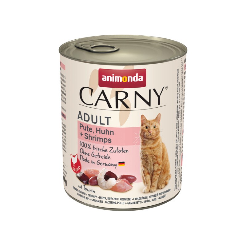 ANIMONDA Carny Adult - Indyk kurczak krewetki 800g 800g