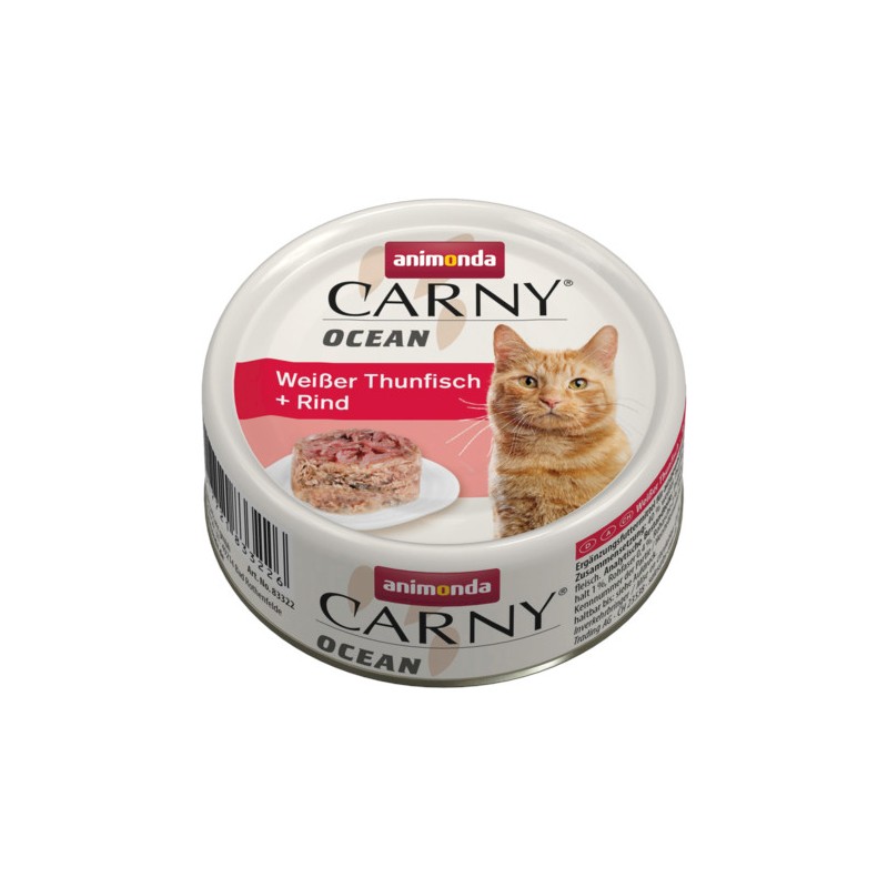 ANIMONDA Carny Ocean biały tuńczyk i wołowina 12x 80g