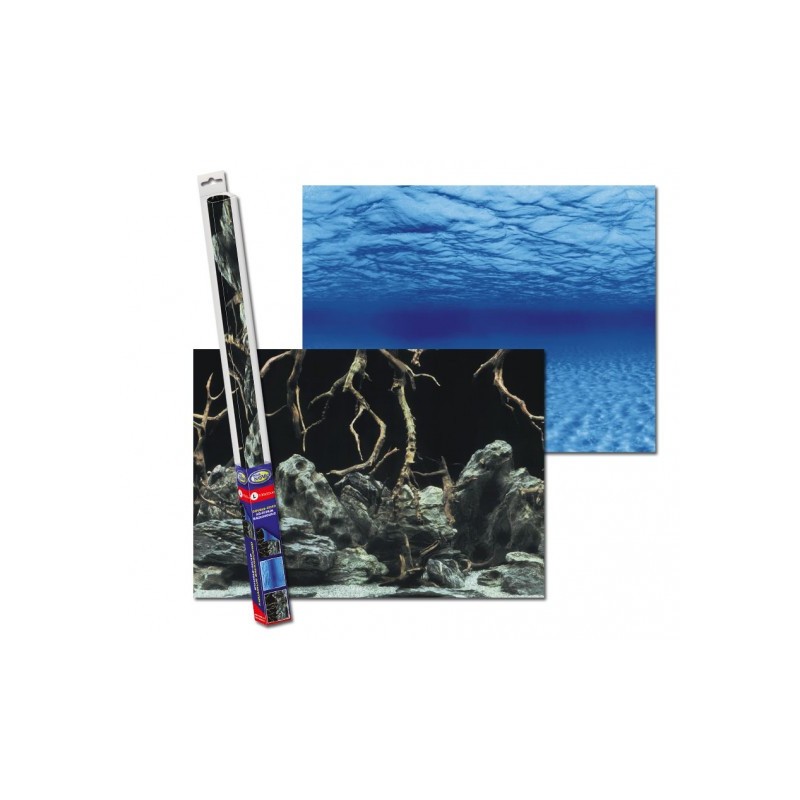 AQUA NOVA Tło - Tree roots / Water L