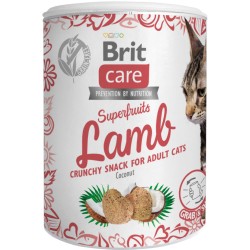 BRIT CARE Cat Snack Superfruits Lamb 100g