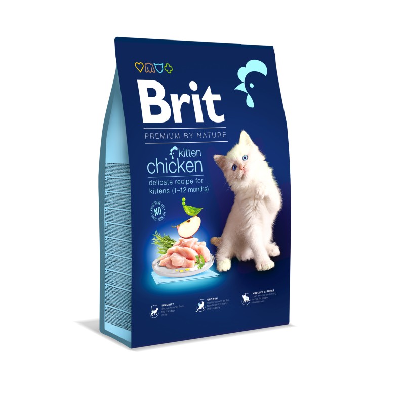 BRIT Premium by Nature Cat Kitten Chicken 300g