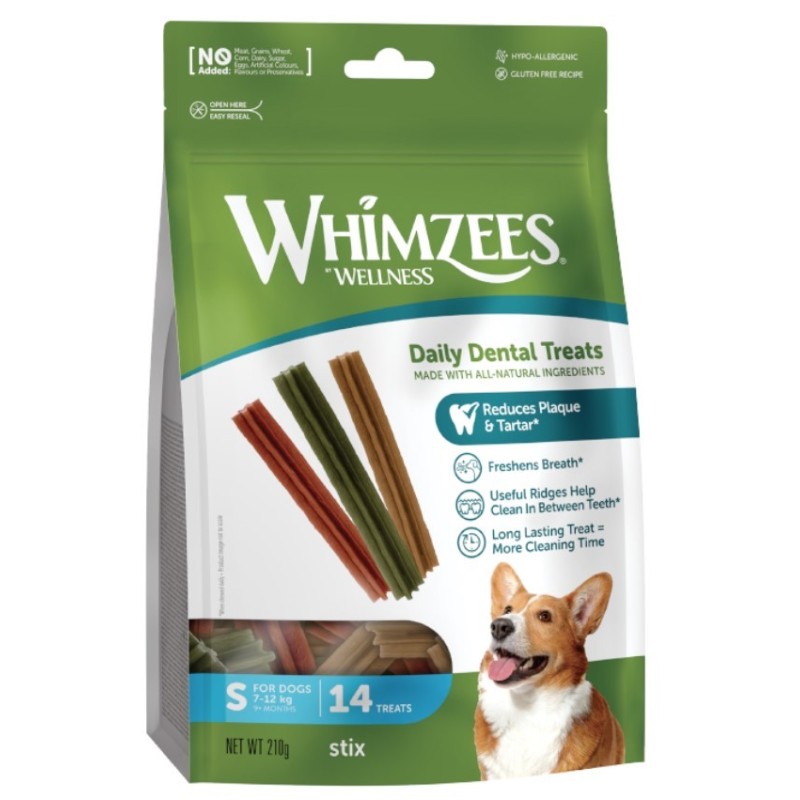 WHIMZEES Gryzaki dentystyczne 2 Week Pack Stix S 14 szt.