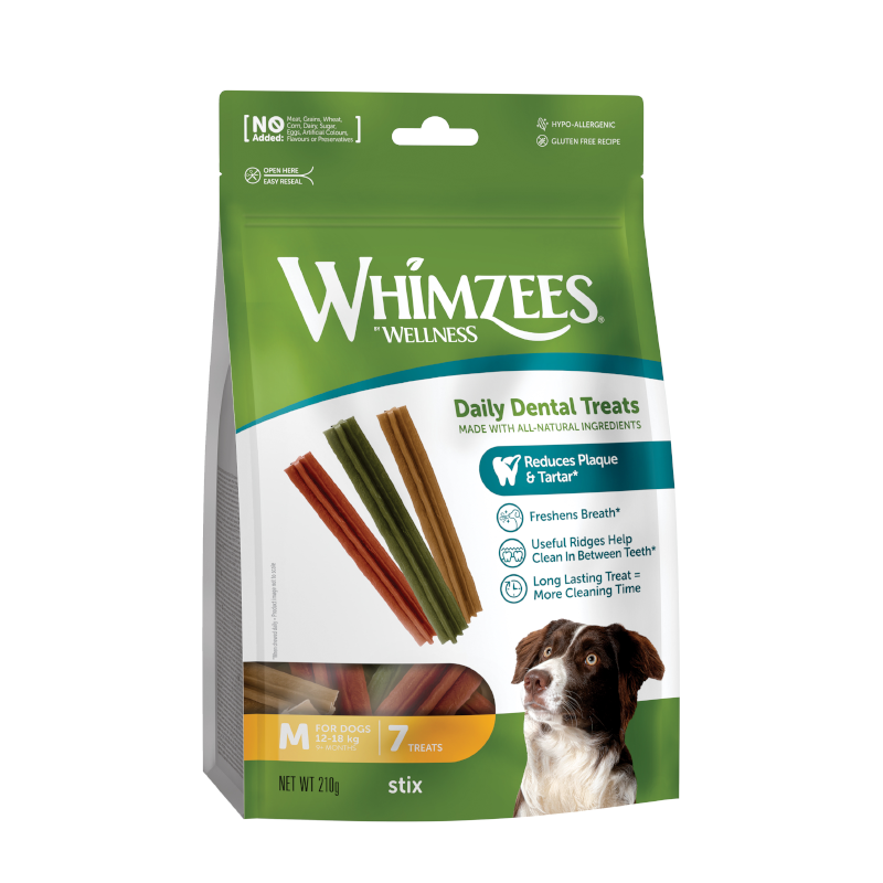WHIMZEES Przysmak dentystyczny 1 Week Pack Stix M 7 szt.