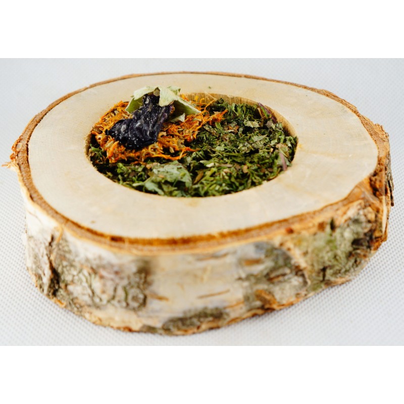 HAM-STAKE Duża pizza z ziołami i kwiatem malwy