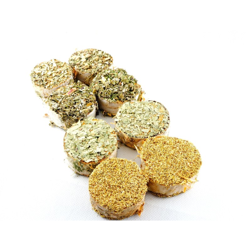 HAM-STAKE Naturalne gryzaki brzozowe z ziołami 200g