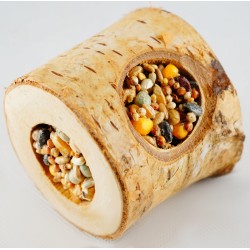 HAM-STAKE Tunelik brzozowy ze zbożem  (8 x 4 cm)