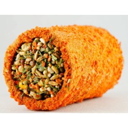 HAM-STAKE Tunelik marchewkowy ze zbożem i mniszkiem (5 x 10 cm)