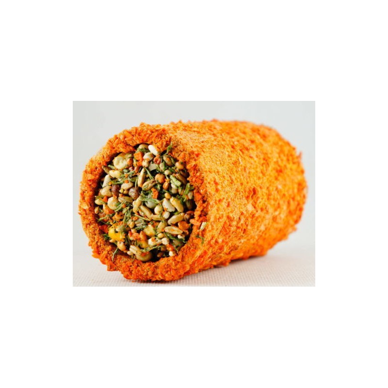 HAM-STAKE Tunelik marchewkowy ze zbożem i mniszkiem (5 x 10 cm)