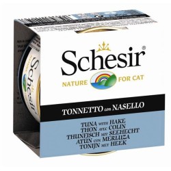 SCHESIR Tuńczyk z morszczukiem w galaretce 85g (puszka) 85g