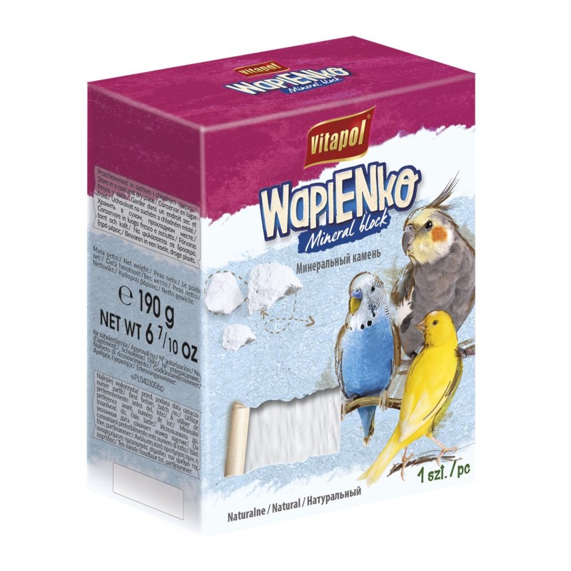VITAPOL Kostka wapienna dla ptaków XL - naturalna 1 szt.