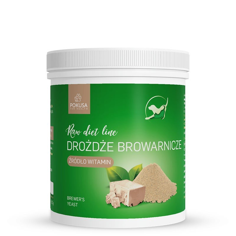 POKUSA RawDietLine Brewer's Yeast (Drożdże browarnicze) 250g