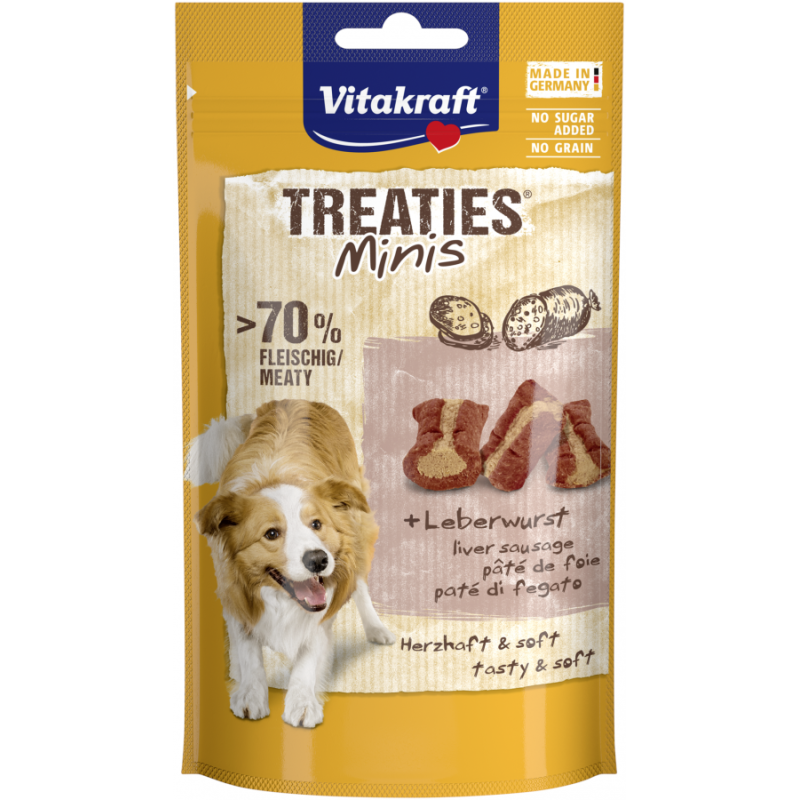 VITAKRAFT Treaties Minis przysmak z wątróbką dla psa 48g