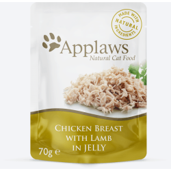 APPLAWS Cat Pierś z kurczaka z jagnięciną w galaretce 70g