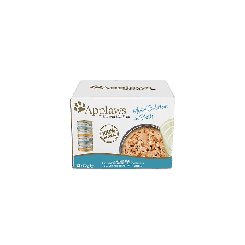 APPLAWS Cat Supreme Selection Mix smaków 12x 70g