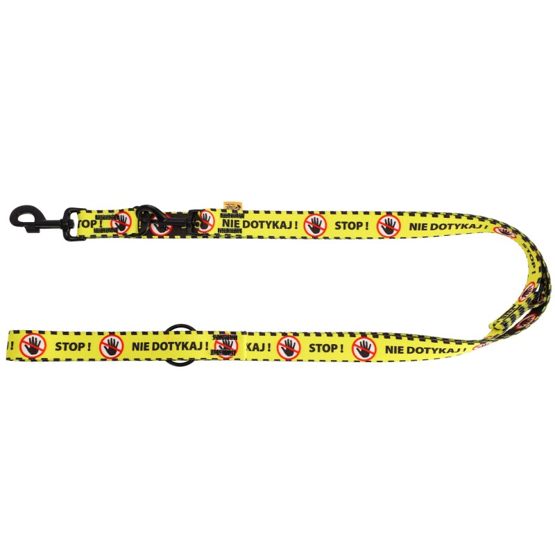 DINGO Smycz przepinana City - Nie Dotykaj 3,0 x 220 cm