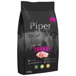 DOLINA NOTECI PIPER Junior z indykiem dla szczeniąt 12kg