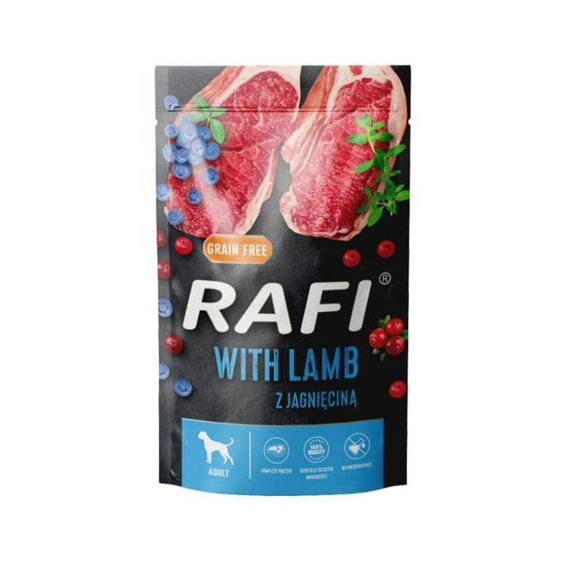 DOLINA NOTECI Rafi z jagnięciną 500g (saszetka)