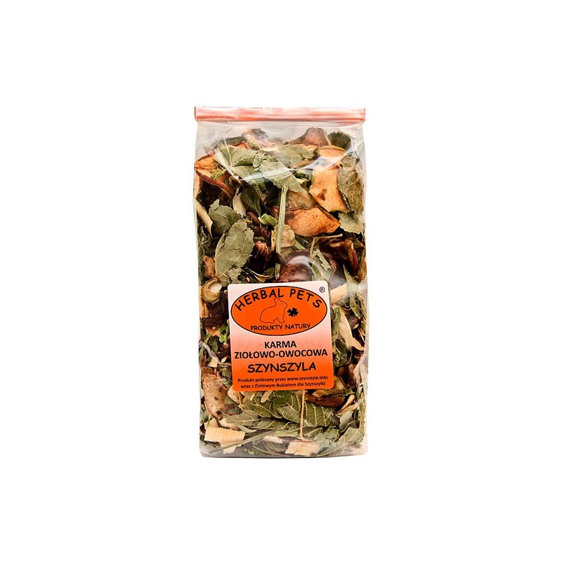 HERBAL PETS Karma ziołowo-owocowa dla szynszyla 150g