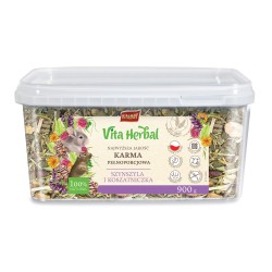 VITAPOL Vita Herbal Karma pełnoporcjowa dla szynszyli i koszatniczki 900g (wiaderko)