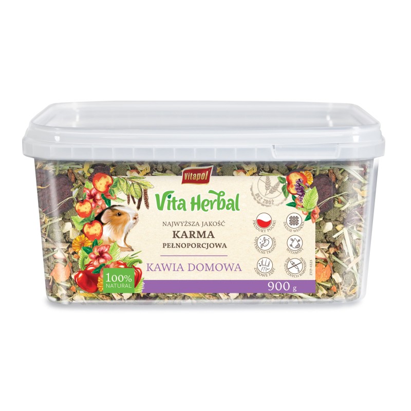VITAPOL Vita Herbal Karma pełnoporcjowa dla kawii domowej 900g (wiaderko)