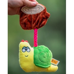 DINGO Zabawka pluszowa - Ślimak Teodor 28 cm