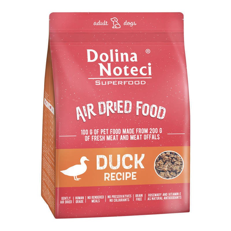 DOLINA NOTECI Superfood Danie z Kaczki - karma suszona dla psa 1kg