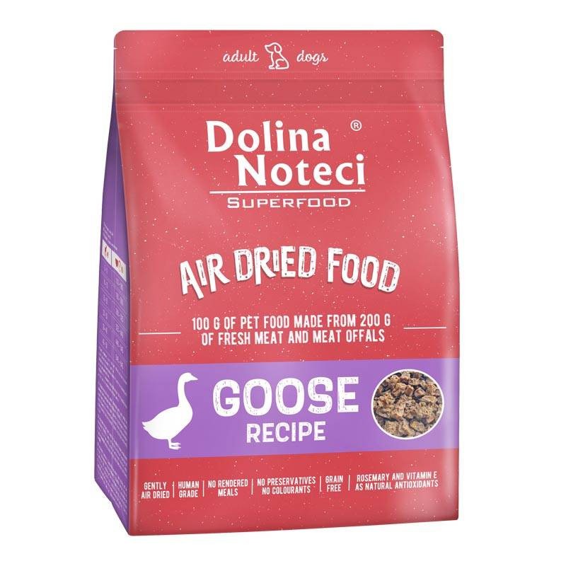 DOLINA NOTECI Superfood Danie z Gęsi - karma suszona dla psa 1kg