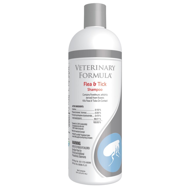 VFCC Szampon przeciw pchłom i kleszczom 473 ml