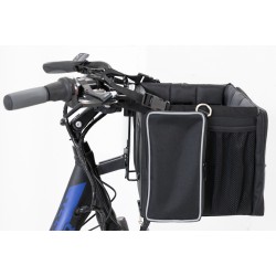 TRIXIE Transporter rowerowy przedni (torba na kierownicę dla psa)