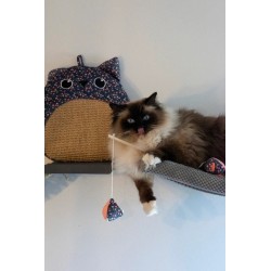 ZOLUX Zabawka dla kota ETHICAT drapka - kwiaty