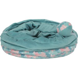 ZOLUX Zabawka dla kota ETHICAT tunel z zabawką - liście