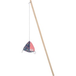 ZOLUX Zabawka dla kota ETHICAT wędka piramidka - kwiaty