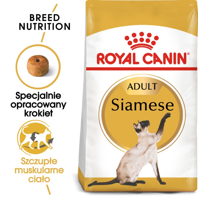 ROYAL CANIN Siamese Adult karma sucha dla kotów dorosłych rasy syjamskiej 2kg