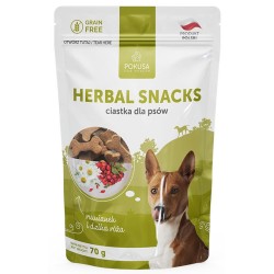 POKUSA Fun and Mniam ciastka dla psów Herbal Snacks 70g
