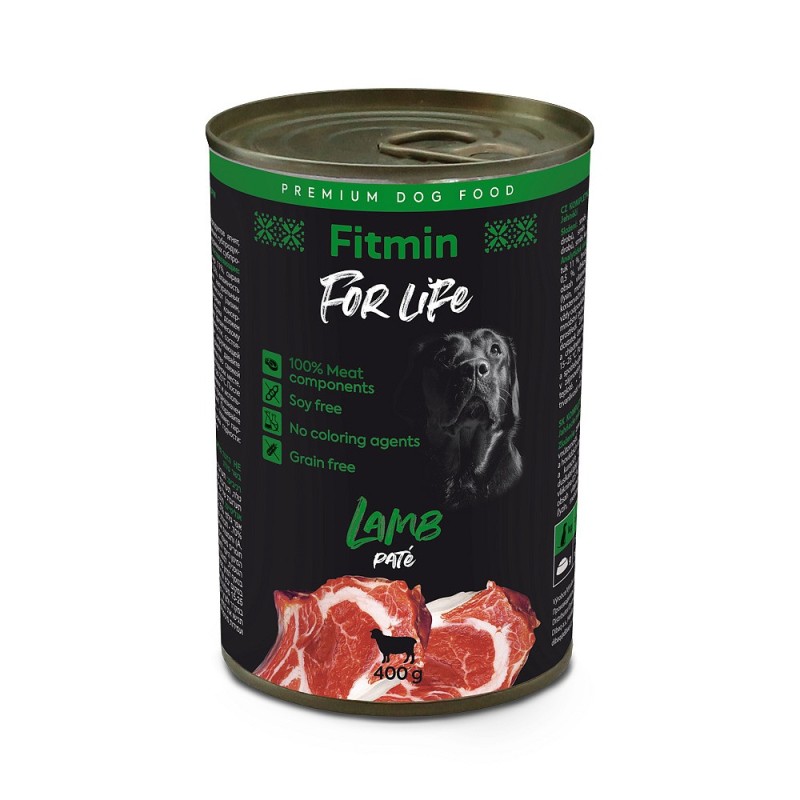 FITMIN For Life Adult Lamb - nowa receptura 800g