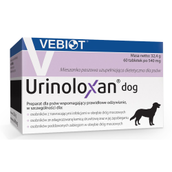 VEBIOT Urinoloxan Dog 60 tab.
