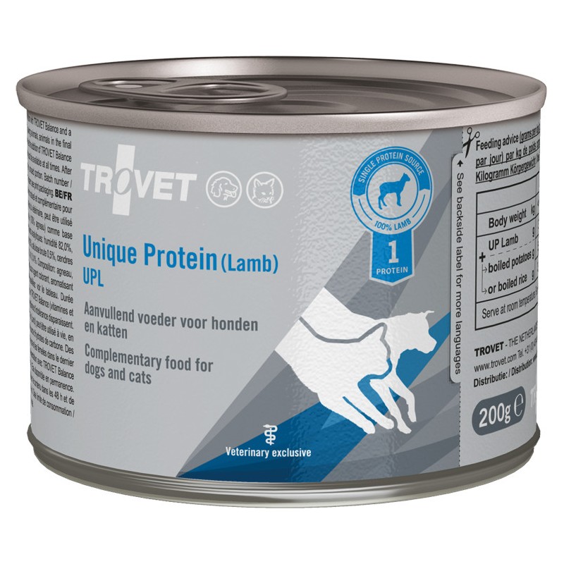 TROVET UPL Unique Protein Lamb (puszka) (KOT/PIES) 800g